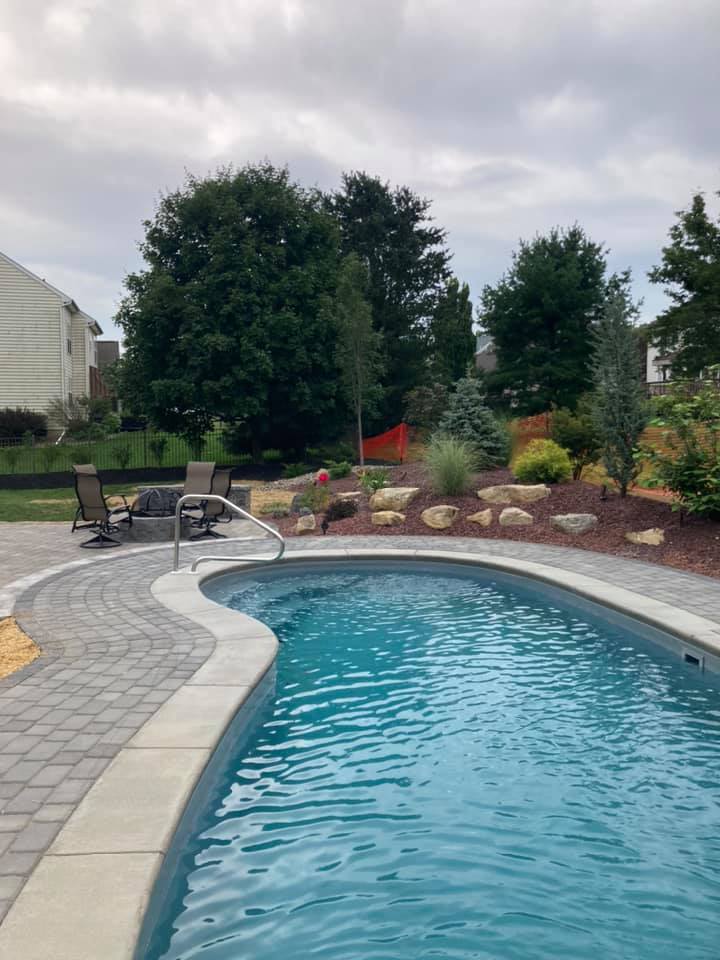 Pool Patio & Landscaping